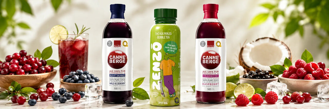 Boissons et jus québécois