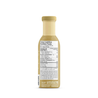 Tableau de valeur nutritive de la sauce à burger faible en calories La Big par FitCook Foodz