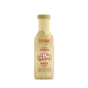 Bouteille de la sauce à burger faible en calories La Big par FitCook Foodz