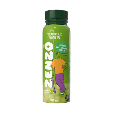 ZENZŌ - Bubble tea - Coconut and lime green tea