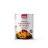 Sauce canneberge et érable par CANNE BERGE. Aliments du Québec par Nutra-Fruit