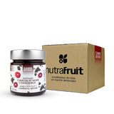 Caisse de tartinade chocolat noir et canneberge par CANNE BERGE. Marque de Nutra-fruit