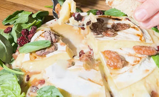 Brie fondant canneberges & noix d’érable