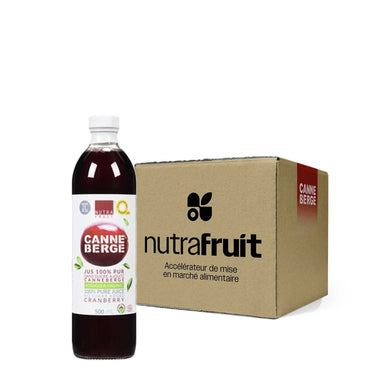 JUS BIO 100% PUR CANNEBERGES SANS SUCRE 500 ml