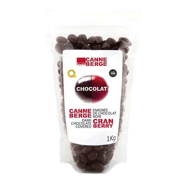 CANNEBERGE ENROBÉE DE CHOCOLAT NOIR, 1 kg