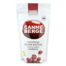Sac 400g de canneberges séchées surcrées par CANNE BERGE. Aliments préparés au Québec par Nutra-Fruit.