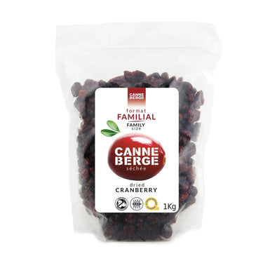 CANNEBERGE SÉCHÉE TRANCHÉE 1 KILO