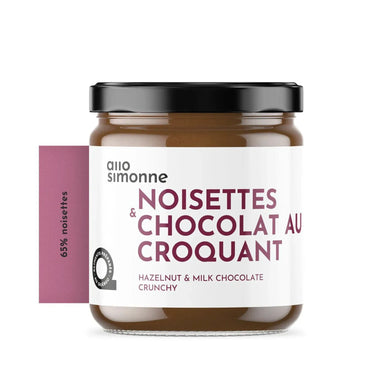 Tartinade Noisettes & Chocolat au Lait - Croquant
