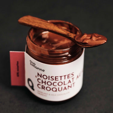 Tartinade Noisettes & Chocolat au Lait - Croquant