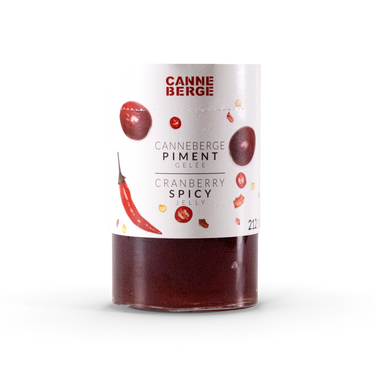GELÉE CANNEBERGE PIMENT