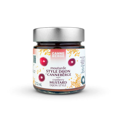 MOUTARDE STYLE DIJON CANNEBERGE