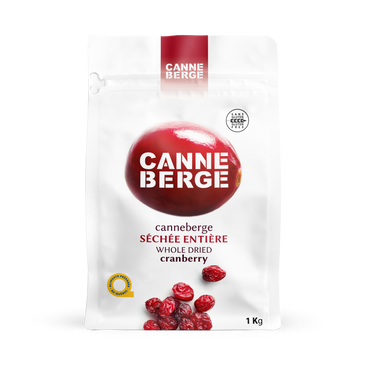 CANNEBERGE SÉCHÉE TRANCHÉE 1 KILO